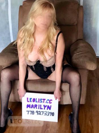 MARILYN  All-Inclusive, 48 Caucasian/White female escort, White Rock